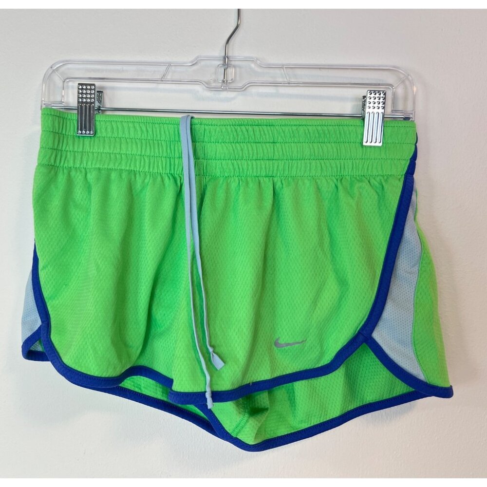 Nike Dri-Fit Active Shorts Womans M‎ Medium Lime Green Running